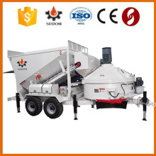 Mobile full automatic concrete mixing plant for sale